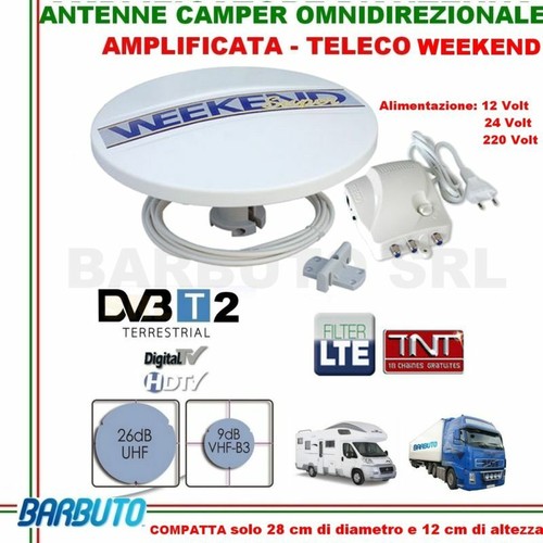 Antenna camper o barca - tv,