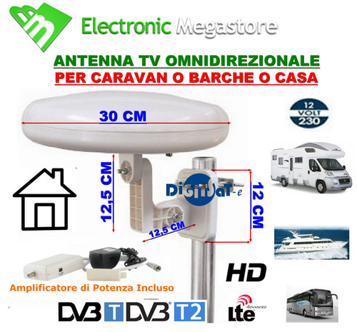 Antenna amplificata - tv,